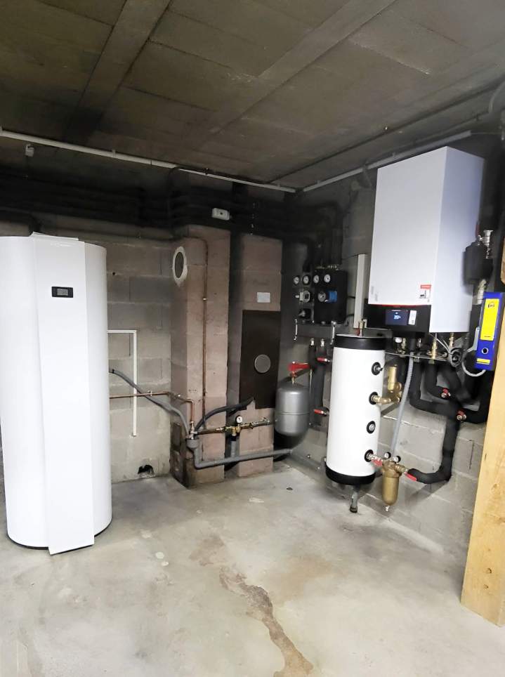 Installation système chauffage Orgelet