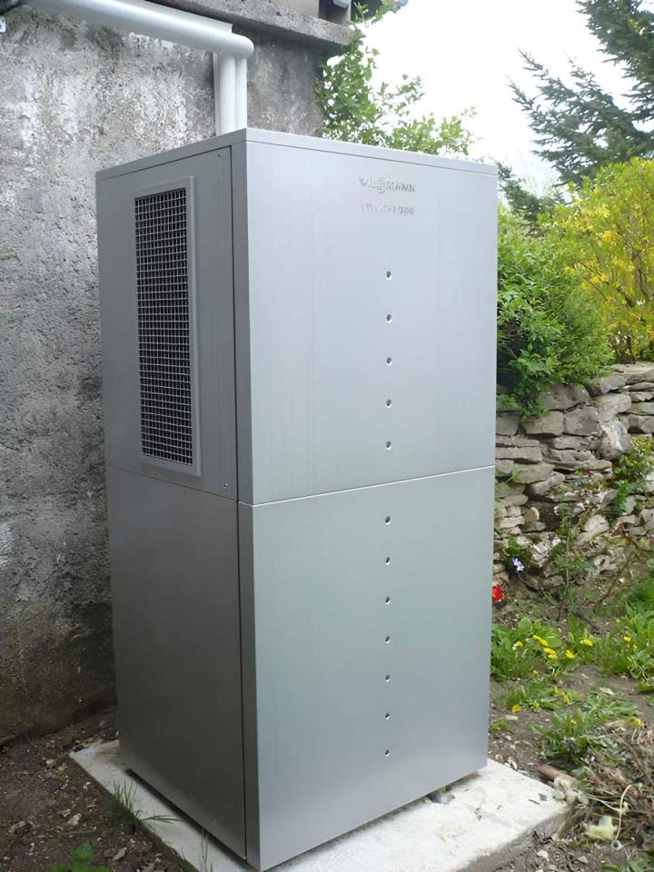 Installation pompe à chaleur air-eau Orgelet