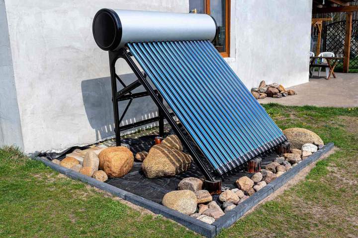 Mise en place chauffe-eau solaire Orgelet
